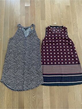 Banana Republic Dress Bundle | Women’s Size Small | 2 Sleeveless Dresses | EUC